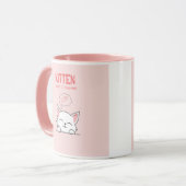 Katzenliebhaber Tasse (Vorderseite Links)