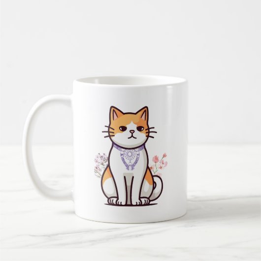 Katzenliebhaber-Tasse Kaffeetasse (Links)