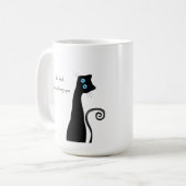 Katzenliebhaber-Tasse Kaffeetasse (Vorderseite Links)