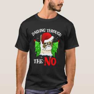 Katzenliebhaber Xmas Durch Grumpy Cats Hetzen Die T-Shirt