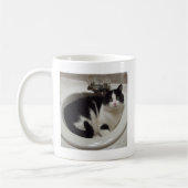 Katzenliebhaberfreude Kaffeetasse (Links)