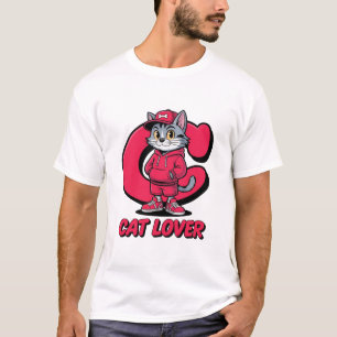 Katzenliebhaberin T-Shirt