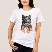 KATZENLOGIK Tri-Blend SHIRT (Vorderseite)
