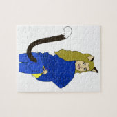 Katzenmädchen puzzle (Horizontal)