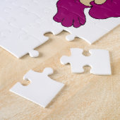 Katzenmädchen Puzzle (Seite)