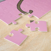 Katzenmädchen Puzzle (Seite)