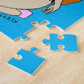 Katzenmädchen Puzzle (Seite)