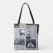 Katzenmagazin Tasche (Rückseite)