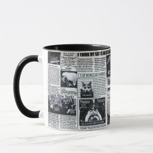 Katzenmagazin Tasse (Links)