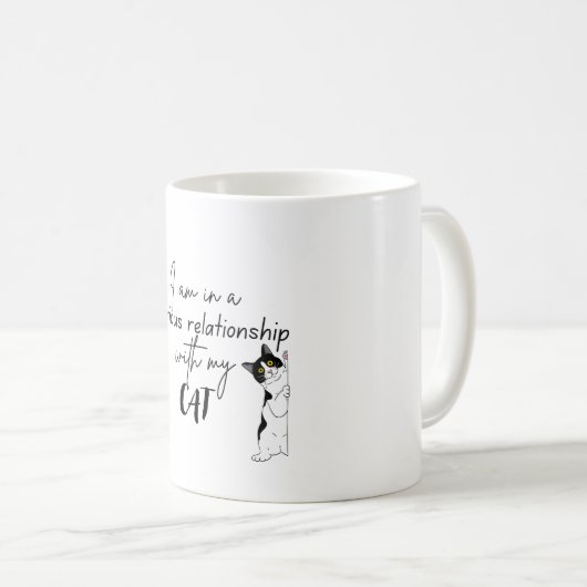 Katzenmagen-Ideen für Katzenliebhaber Kaffeetasse (VorderseiteRechts)