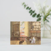 Katzenmaler Postkarten  (Stehend Vorderseite)