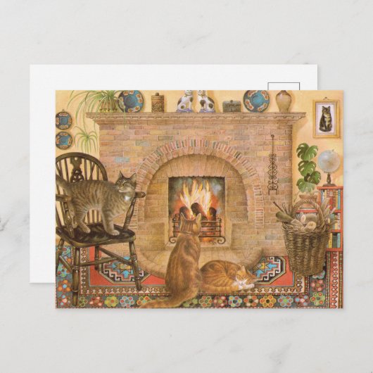 Katzenmaler Postkarten (Vorne/Hinten)