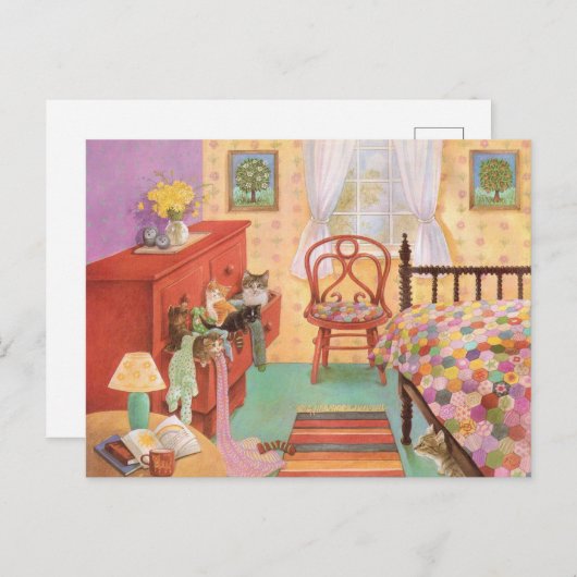 Katzenmaler Postkarten (Vorne/Hinten)