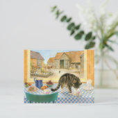 Katzenmaler Postkarten (Stehend Vorderseite)