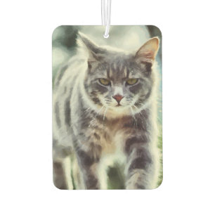 Katzenmalerei Autolufterfrischer