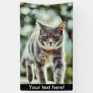 Katzenmalerei Banner