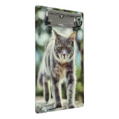 Katzenmalerei Mini Klemmbrett (Schrägansicht)