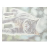 Katzenmalerei Notizblock (Vorderseite)