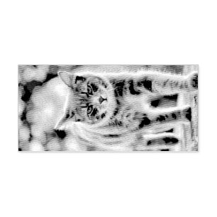Katzenmalerei Permastempel