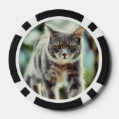 Katzenmalerei Pokerchips (Rückseite)