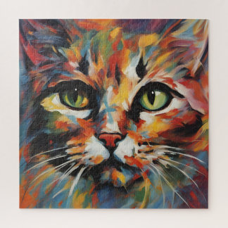 Katzenmalerei Puzzle