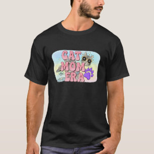 Katzenmama-Ära - Bestes Fell-Mutter-Leben Liebe T-Shirt
