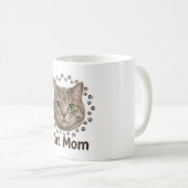 Katzenmama-Kaffeetasse Kaffeetasse (VorderseiteRechts)