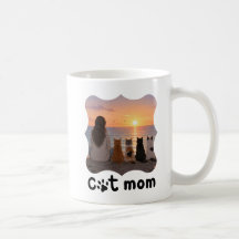 Katzenmama-Kaffeetasse – Süßes Geschenk für Katzen