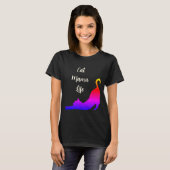 Katzenmama Leben - Kätzchen Stretch T-Shirt (Vorne ganz)
