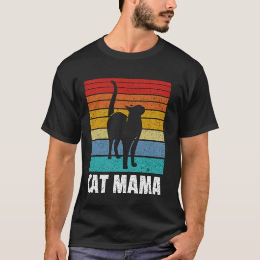 Katzenmama T-Shirt (Vorderseite)