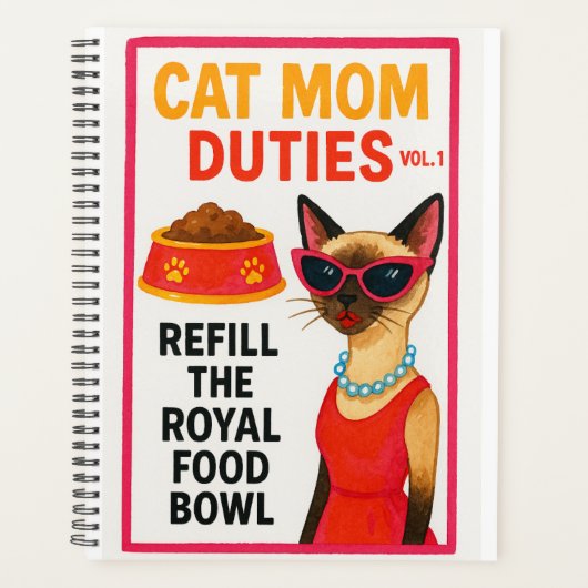 Katzenmama-To-Do-Liste Planer (Vorderseite)