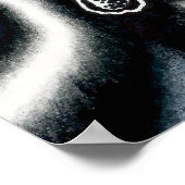 Katzenmann vom Mond/Groß Poster (Ecke)