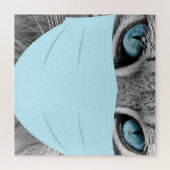Katzenmaske Puzzle (Horizontal)
