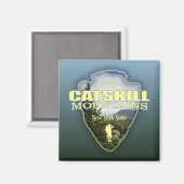 Katzenmaße (Pfeilspitzen) Magnet (Vorderseite/Rückseite)