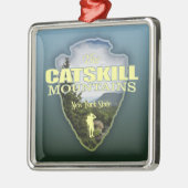 Katzenmaße (Pfeilspitzen) Ornament Aus Metall (Links)