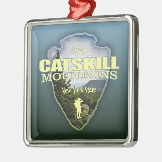 Katzenmaße (Pfeilspitzen) Ornament Aus Metall (Links)