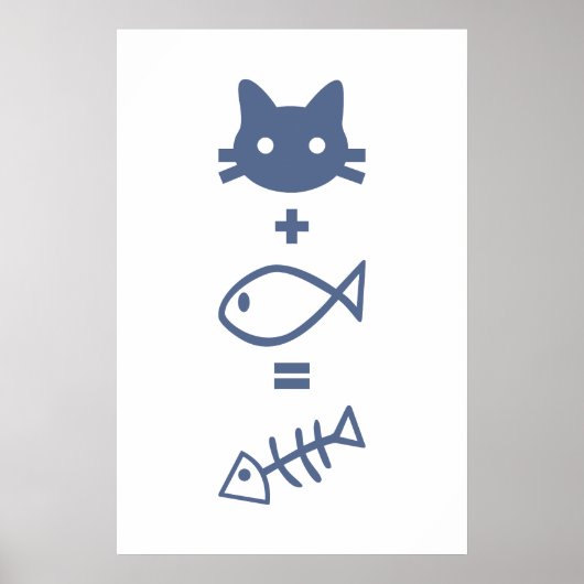 Katzenmathematik Poster (Vorne)