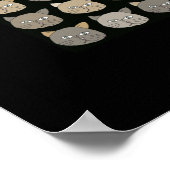 Katzenmauern Poster (Ecke)