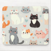 Katzenmaus Mousepad (Vorne)