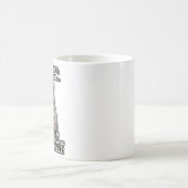 Katzenmeme für Katzenliebhaber und Kätzchenbesitze Kaffeetasse (Mittel)