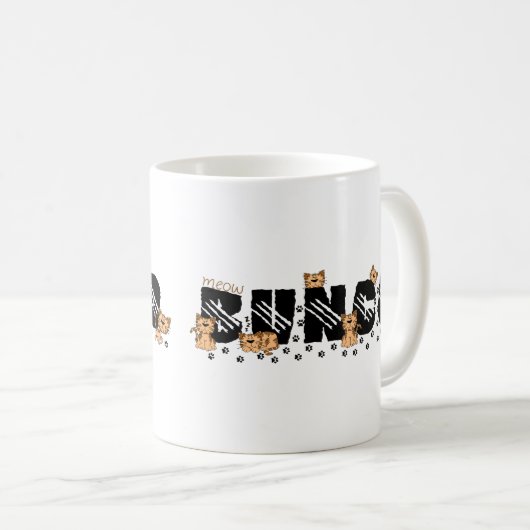 KatzenMeow Bunco Tasse (VorderseiteRechts)