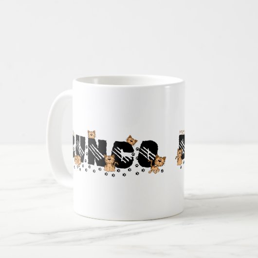 KatzenMeow Bunco Tasse (Vorderseite Links)