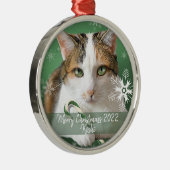 Katzenmetall Weihnachtsdekor Ornament Aus Metall (Rechts)