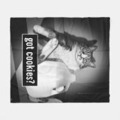 Katzenmilch von Jug Fleecedecke (Vorderseite (Horizontal))