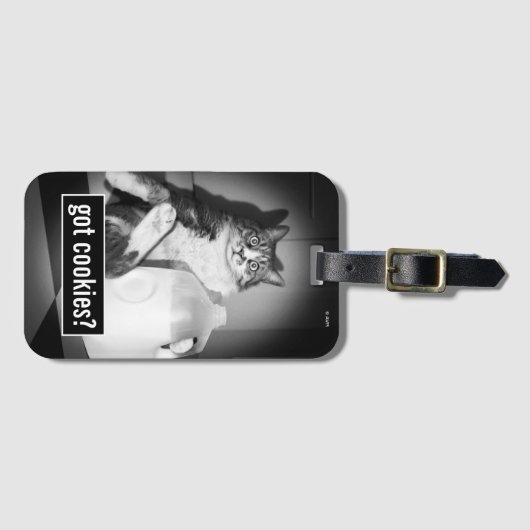 Katzenmilch von Jug Gepäckanhänger (Vorderseite (Horizontal))