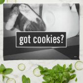 Katzenmilch von Jug Geschirrtuch (Gefaltet)