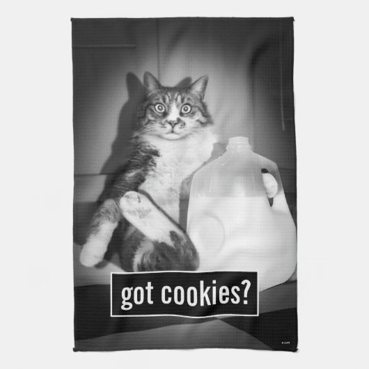 Katzenmilch von Jug Geschirrtuch (Vertikal)