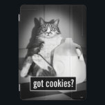 Katzenmilch von Jug iPad Pro Cover<br><div class="desc">Got Kekse? | Avanti,  die Global Spaß Brand™,  unterhält die Welt mit ihren Feel Good Funny Grußkarten seit über 40 Jahren. Unsere Figuren leben das Leben voll und feiern den Spaß im Alltag.</div>