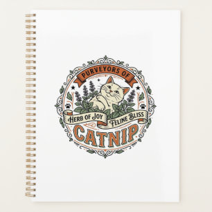 Katzenminze Katze Katzenminze Vintage Vektor Art S Planer
