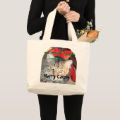 Katzenminze tapeziert Covercat Stuffit-Tasche Jumbo Stoffbeutel (Vorderseite (Produkt))